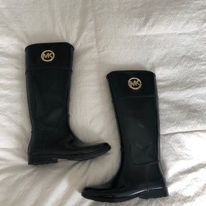 Michael Kors tall rain boots